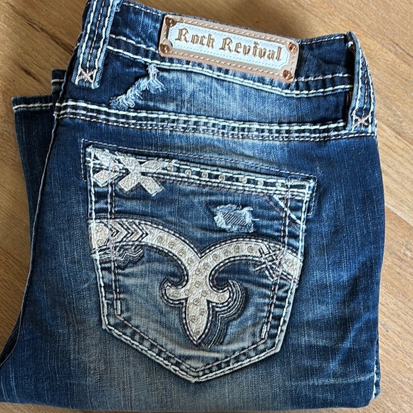Rock Revival Denim - Rock Revival Blue Denim Jeans